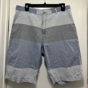 Calvin Klein shorts. 34 Waist Mens Blue striped